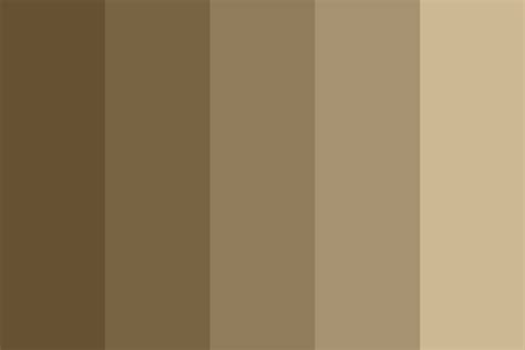 Raw Umber Color Palette