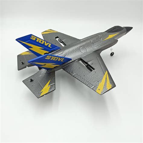 Remote Control Fighter Jet in Flight