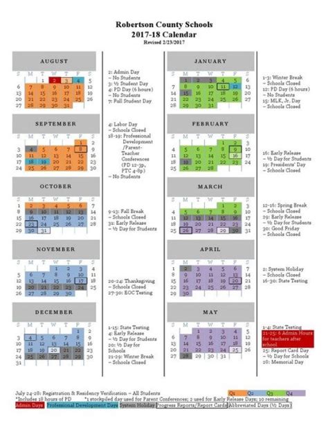 Rcschools Calendar Dates and Student Success