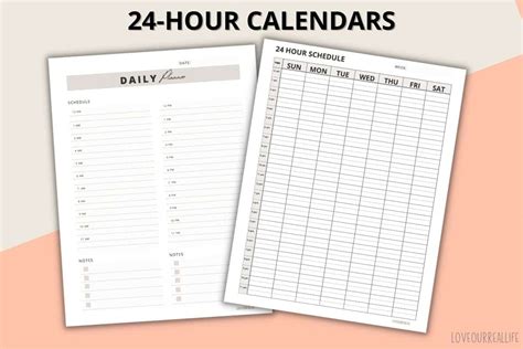 Real-Life Examples of Hourly Calendars in Action