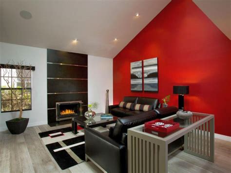 Red Accent Wall