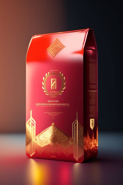 Red and Gold Packaging