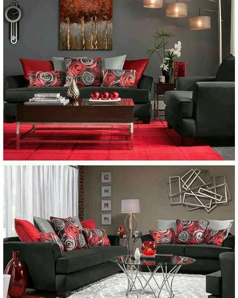 Red and Gray Design Ideas