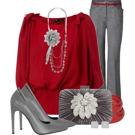 Red and Gray Fashion