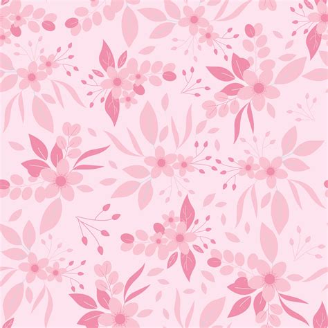 Red and Pink Floral Pattern