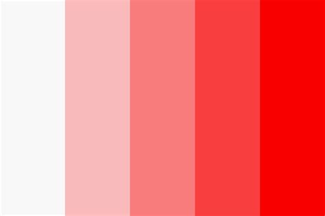 Red and White Color Combination