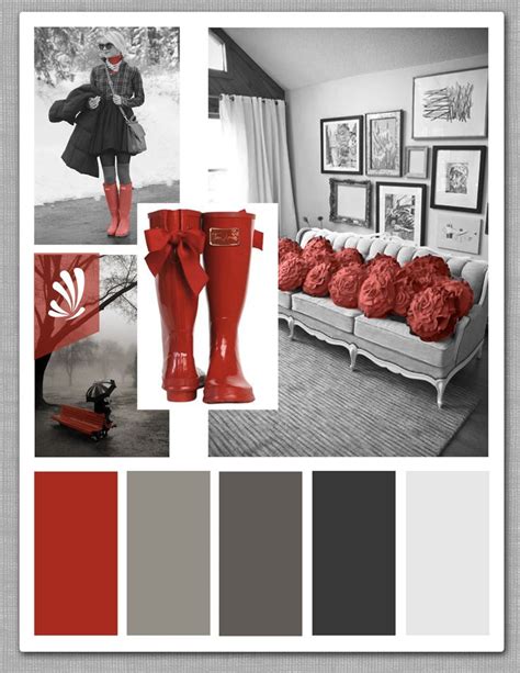 Red and White Color Scheme Inspiration