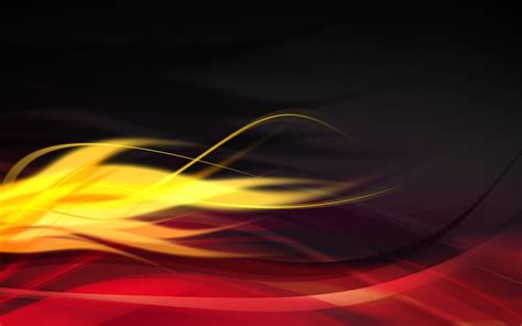 Red and Yellow Digital Design