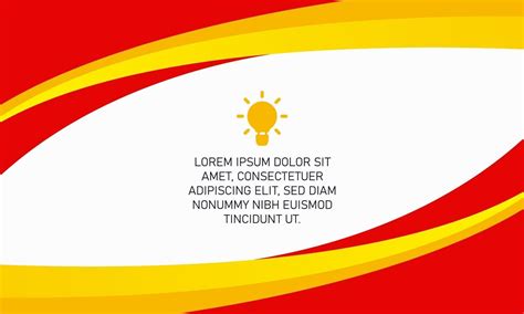 Red and Yellow Vector Art