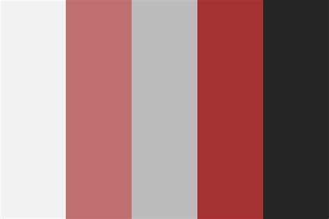 Red Black Color Palette Design Inspiration