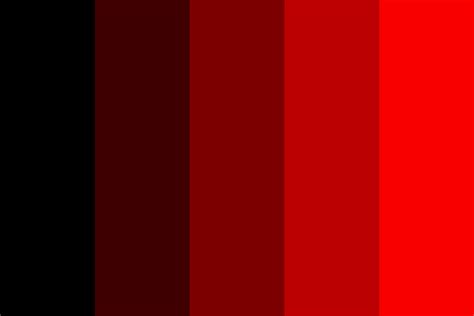 Red Black Color Palette in Fashion