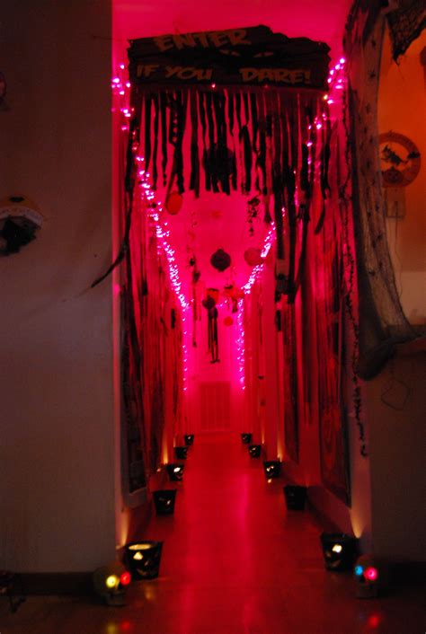 Red Halloween Decor