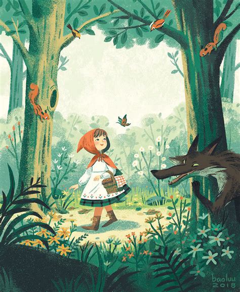 Red Riding Hood Illustrations