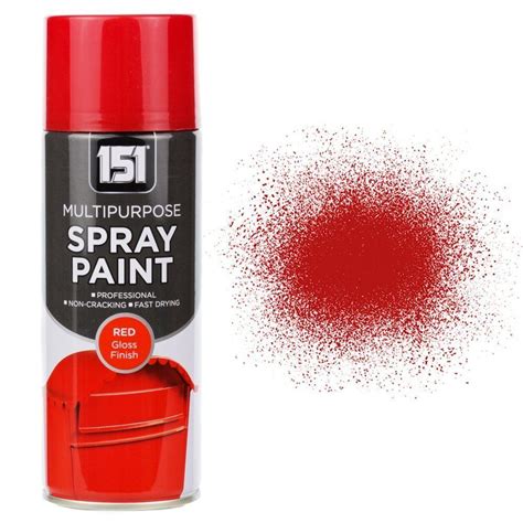 Red Spray Paint