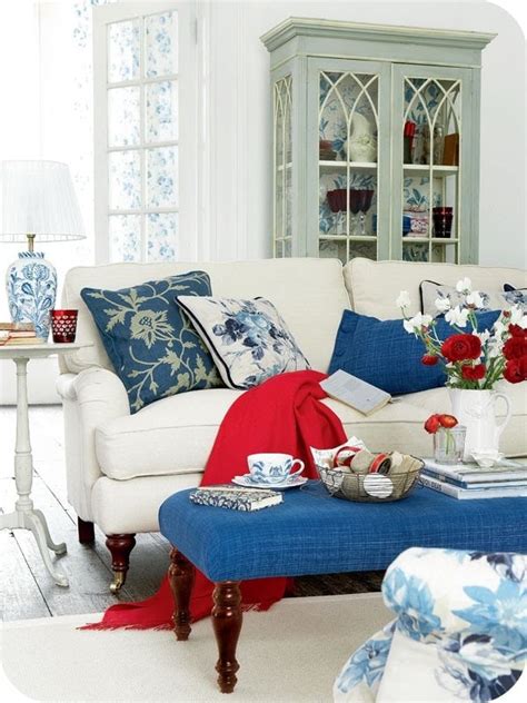 Red White Blue Home Decor