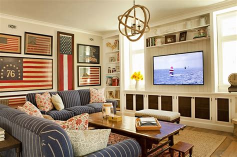 Red White Blue Home Decor Ideas