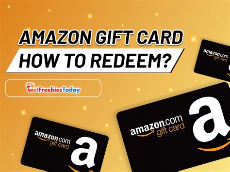 Redeeming Amazon Gift Cards