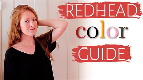 Color combinations for redheads