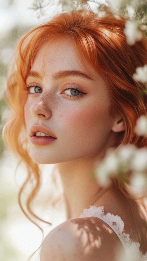 Peach color for redheads