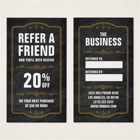 Description of Referral Discounts