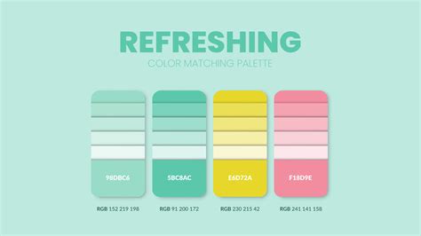 Refreshing Color Palette Ideas