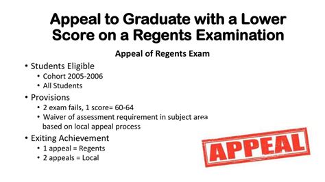 Regents Exam Scores and Results