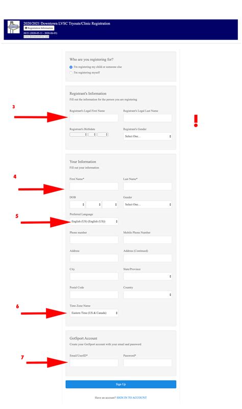 FSU Registration Process