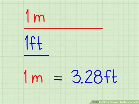 Relationship between Meters and Feet