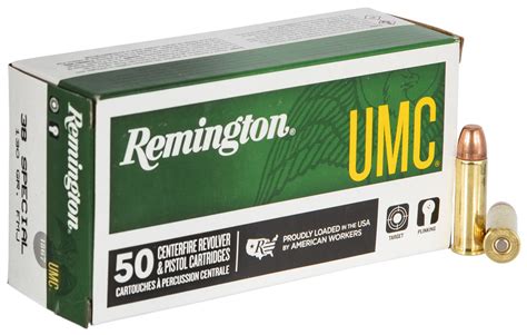 Remington.38 Special FMJ ammo box