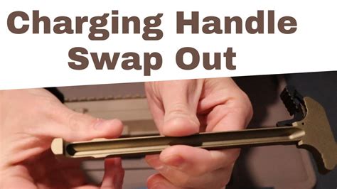 Removing the charging handle