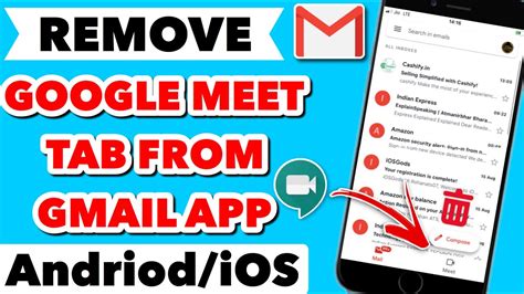 Remove Google Meet from Gmail