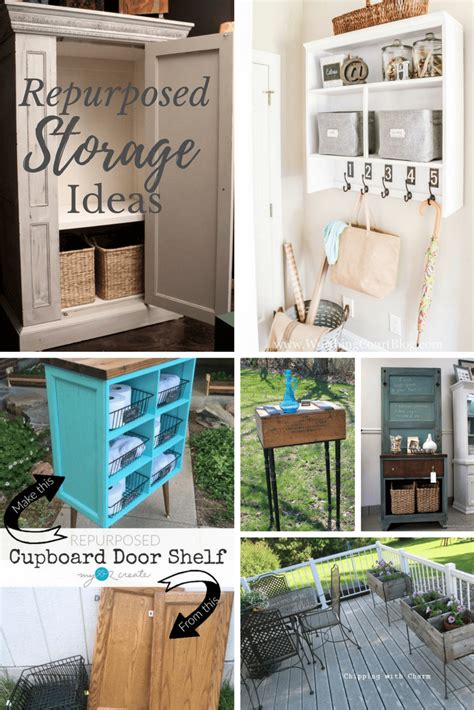 Repurposed storage containers