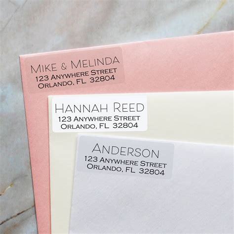 Return Address Labels