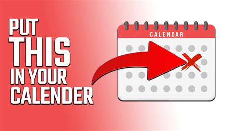 Review and Adjust Your Calendar Regularly