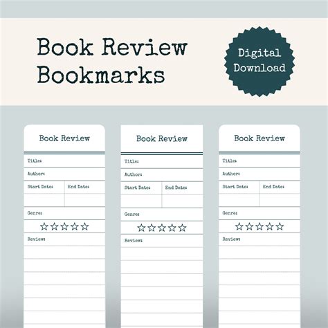 Review Bookmark