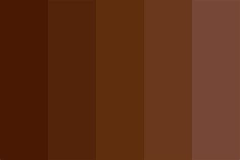 Rich Cocoa Color Scheme