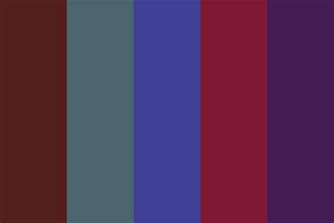 Rich jewel tones color palette