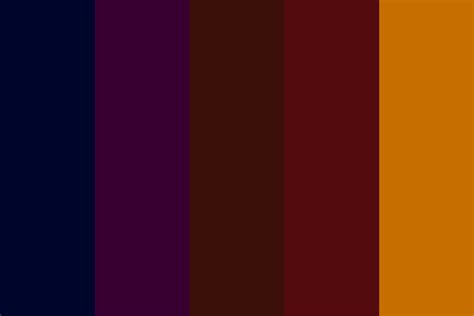 Rich Jewel Tones Dark Brown Colour Palette