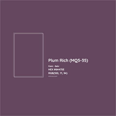 Rich Plum