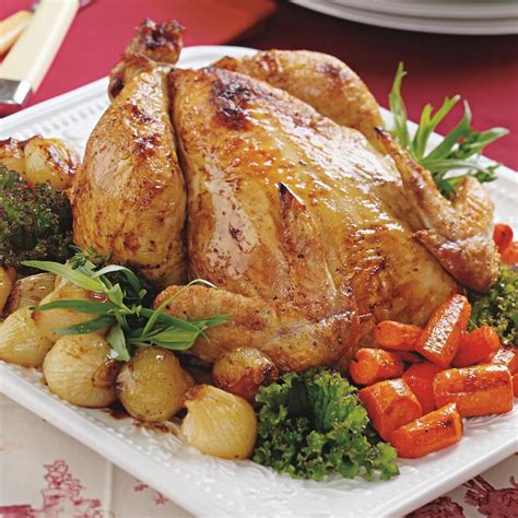 Cantonese-style roasted chicken with crispy skin