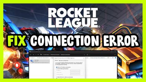 Rocket League Connection Error