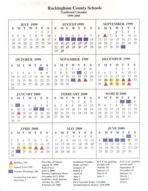 Rockingham County Schools Calendar Image 9