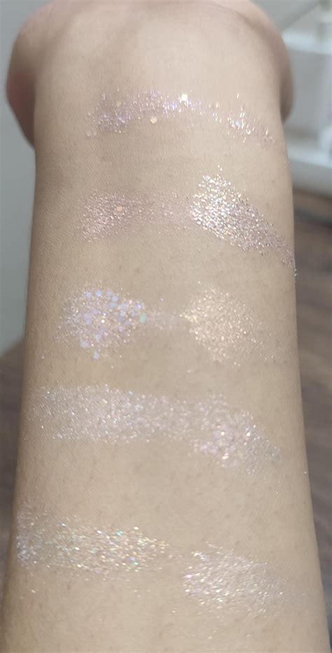 Romand Glitter Palette Look 6