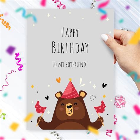 Romantic birthday cards for loved ones