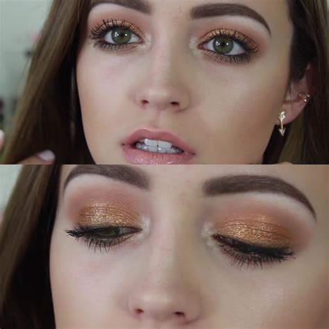 Rose Gold Eyeshadow Palette Tutorial