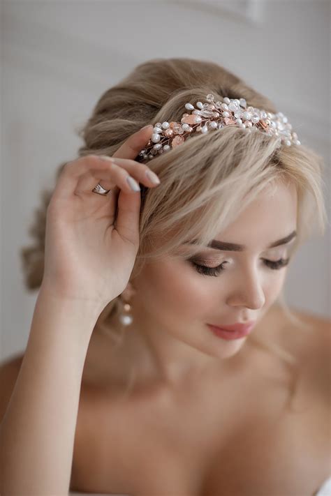 Rose Gold Wedding Accessories