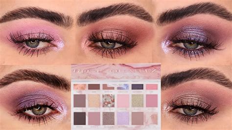 Rose Quartz Eyeshadow Looks