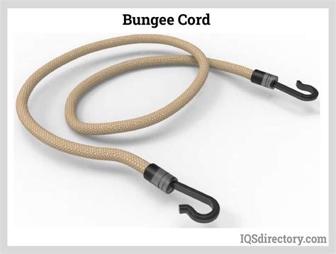 Working mechanism of rubber shock cord