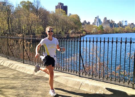 Running in Central Park