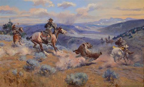 Charles Russell's Cowboy Painting